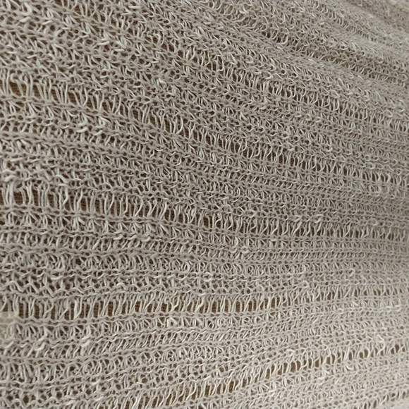 Eileen Fisher Organic Line. Blend Mesh Knit Sweater - Picture 5 of 7